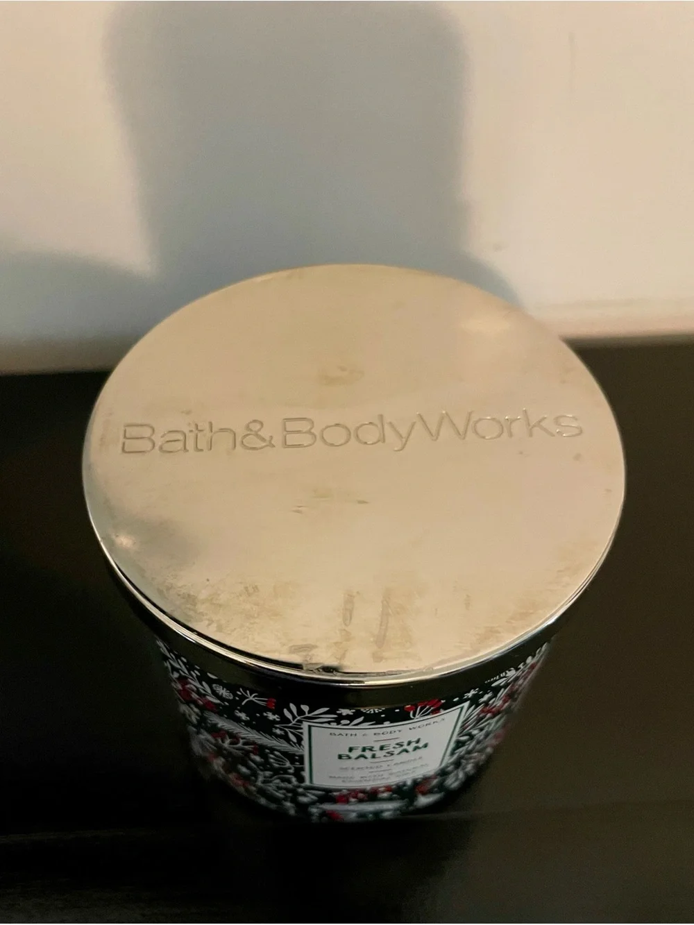 Bath & Body Works festive scented